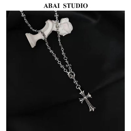 Classic Cross Necklace Cross Set Chain
